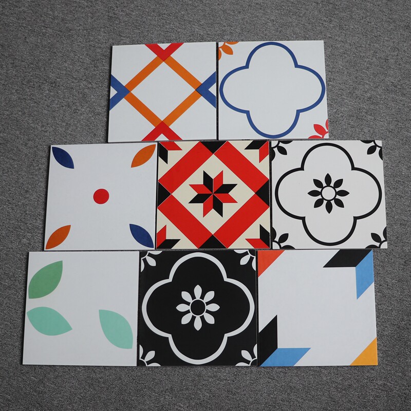 Eurostyle Geometric Tile Retro Parquet Brick Imitation Ancient Brick 300X300 Dining Room Kitchen Floor Tiles Bathroom Toilet Wall Brick