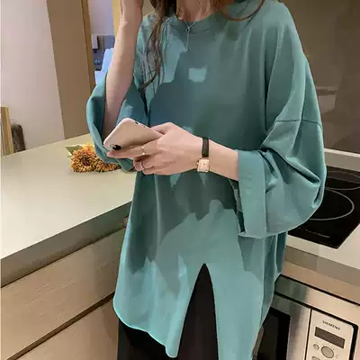 Breastfeeding jacket postpartum lactation clothes women autumn clothes lazy wind cotton large size breastfeeding clothes out fashion hot mom models