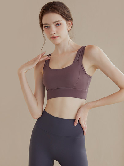 High-Intensity Sports Bra for Women, Shock-Proof Running, Breast-Retracting, Professional Fitness Vest, Yoga Bra, Skipping Rope, Anti-Sagging