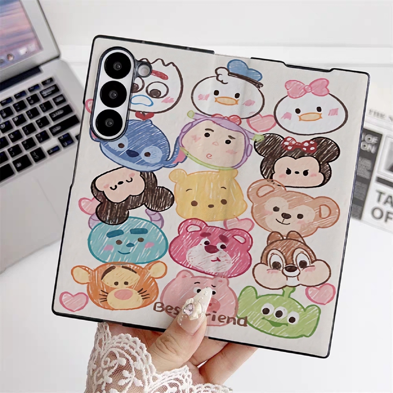 Suitable for Samsung Zfold8Ultra76543 Mobile Phone Case, New Flip Leather Case, Foldable Screen, Ultra-Thin Cartoon Big Head Portrait Leather W26 Protective Case, W25 Cute, W24 High-End Ultra-Thin Full Cover Suitable for Samsung Zfold8Ultra76543 Mobile Phone Case, New Flip Leather Case, Foldable Screen, Ultra-Thin Cartoon Big Head Portrait Leather W26 Protective Case, W25 Cute, W24 High-End Ultra-Thin Full Cover