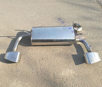 Suitable for Lawns Coolpad double-out and four-out in-line drum sound drum silencer exhaust pipe rear section