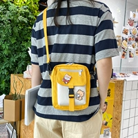 Желтый значок, 2 шт, подарок на день рождения