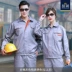 kính nam đẹp Logo tùy chỉnh quần áo lao động mùa thu phù hợp với nam giới dụng cụ bảo hộ lao động quần áo dài tay hàn chịu mài mòn hội thảo nhà máy quần áo công trường xây dựng kính đa tròng Kính râm