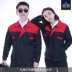 kính nam đẹp Logo tùy chỉnh quần áo lao động mùa thu phù hợp với nam giới dụng cụ bảo hộ lao động quần áo dài tay hàn chịu mài mòn hội thảo nhà máy quần áo công trường xây dựng kính đa tròng Kính râm