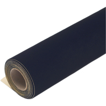 Black self-adhesive velvety fabric with a