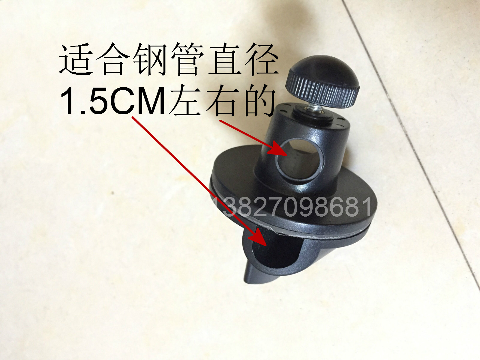 Microphone Holder Accessories Microphone Three-foot Landing Bracket Microphone Holder Crossbar Clips Swivel Accessories