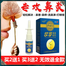 Cang goose rhinitis tablets Allergic inflammation nasal plaster spray spray nasal congestion itchy nose runny nose sneezing