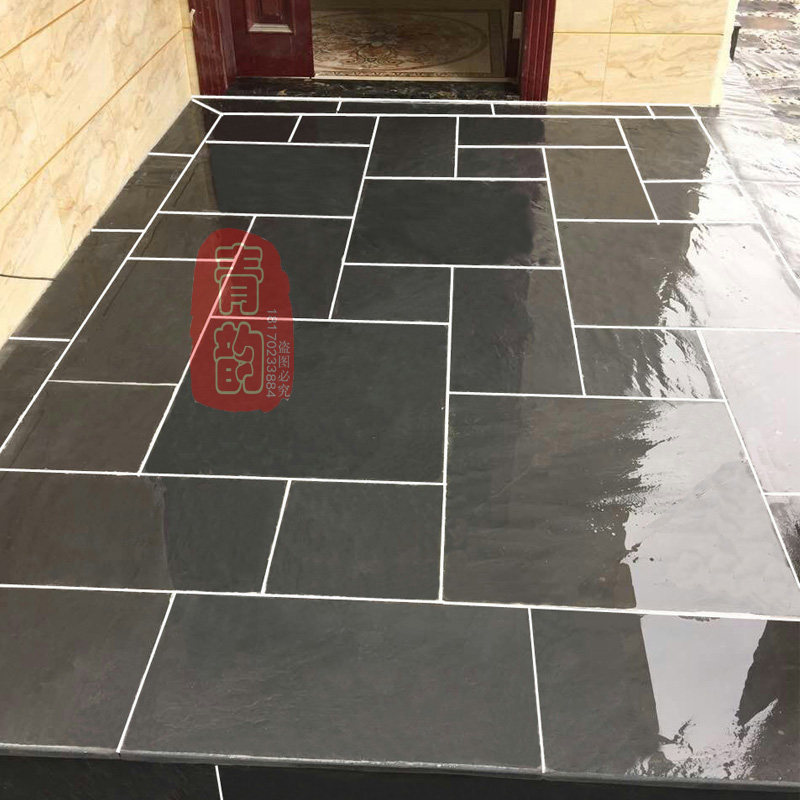 Natural bluestone slab outdoor villa courtyard garden balcony yard patio tile outdoor stone anti-slip and anti-compression