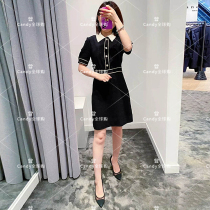 sandro20 spring and summer Phnom Penh light and thin thick flowers? turn a little black dress with a dress SFPRO01325