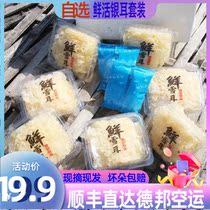 (Pickled and found) fresh white fungus 6 boxed Gutian fresh snow ear white fungus super glutinous lotus seed soup