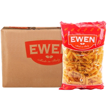 Imported Italian spiral spaghetti 500g*24 commercial instant hollow spaghetti macaroni