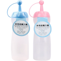 Lixin household food-grade material plastic squeeze bottle squeeze bottle salad dressing ketchup seasoning bottle kitchen utensils