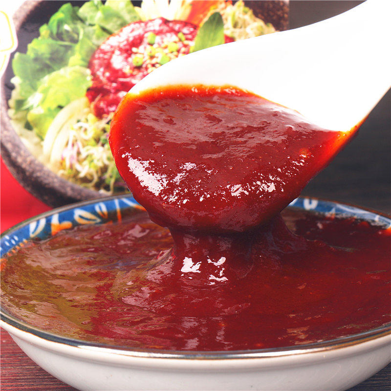 20 bags of authentic Daxi Korean chili sauce 40g Korean Stone pot Bibimbap spicy fried rice cake sauce Sweet chili sauce