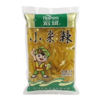 Hongbin Millet Spicy 1kg Yunnan specialty commercial green millet chopped chili pickles pickled peppers chicken feet and bamboo shoots seasoning