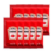 Heinz Sauce Chili Tomate 10g * 80 sacs sauce chili douce domestique sauce burger pain à la main frites rouleau de poulet sauce trempette