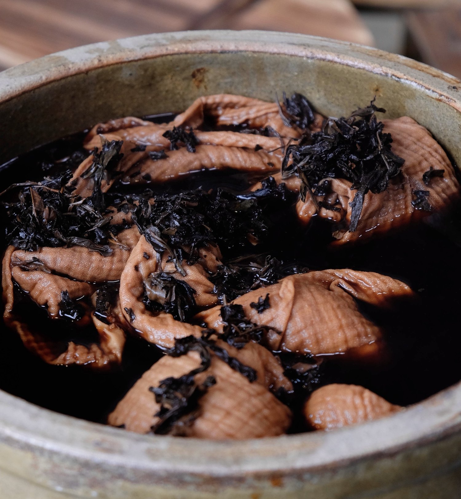 茶染め パッチワークカーテン 手染め 草木染め 中国風 和風 遮光 正絹