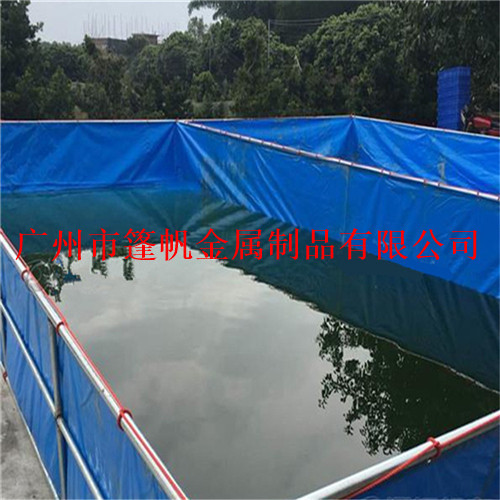 PVC coated plastic clamp mesh knife scraped canvas swimming pool fish pool tank tank trough with bracket cover cargo hood Sub-storage bag-Taobao