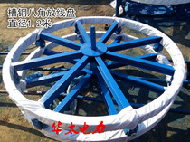 Hexagon pay-off cable hydraulic pay-off rack special cable channel steel pay-off tray rack pay-off rack