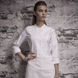 Элитный демисезонный лонгслив для работы, чай с молоком, короткий рукав