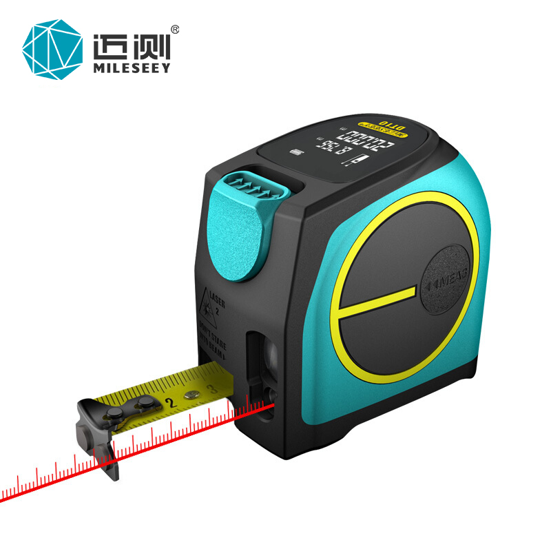 Mai measuring rangefinder roll ruler Infrared laser intelligent digital display outdoor measurement High precision multi-function electronic roll ruler