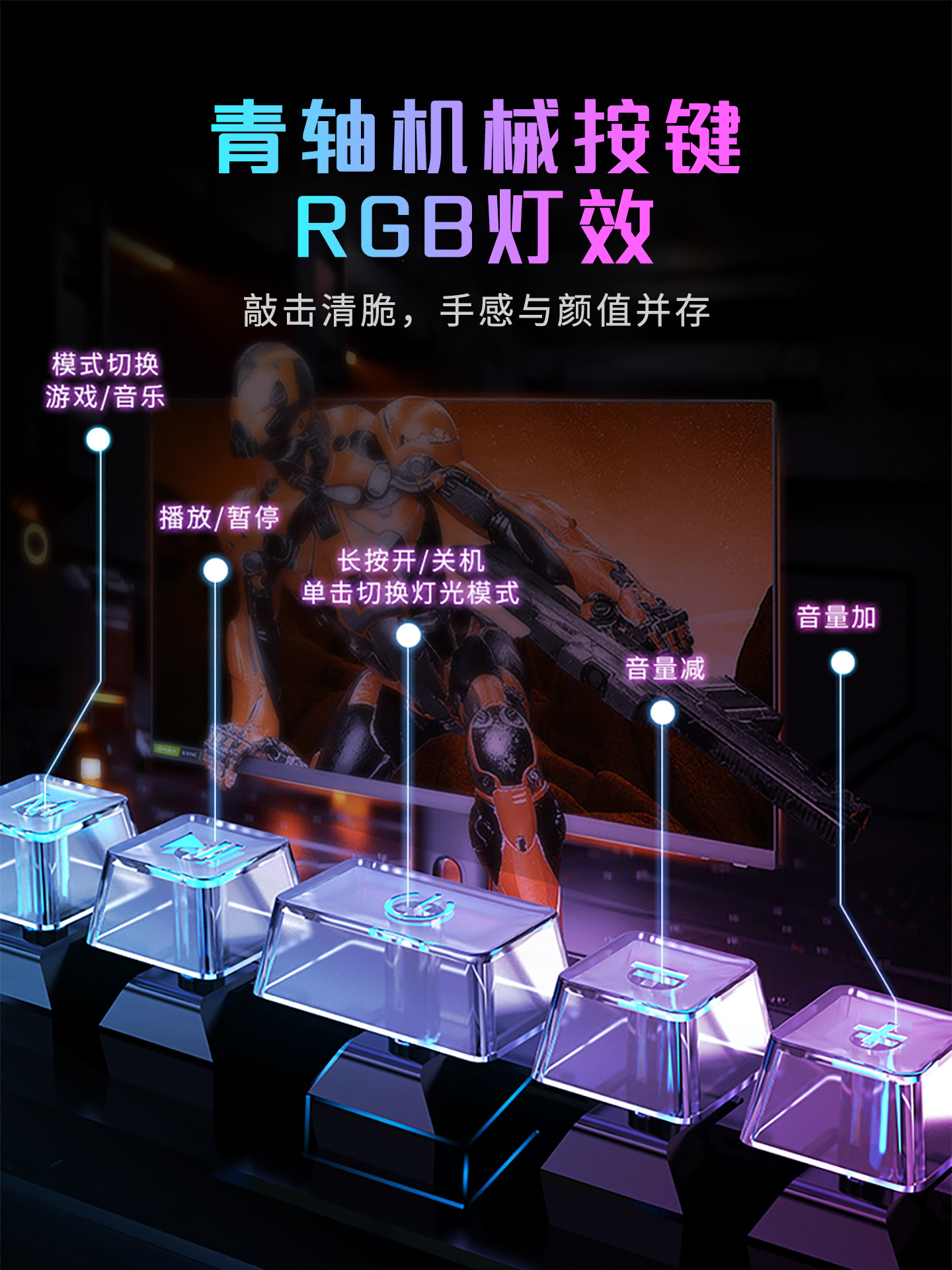 Newman Computer Audio Desktop Home Desktop Notebook Gaming Subwoofer Wireless Bluetooth Speaker with Microphone