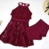 Mới hai mảnh áo tắm chia nhỏ nữ nhỏ nước hoa bikini nhỏ ngực tập hợp váy bảo thủ Pingjiao nóng mùa xuân tắm phù hợp - Bộ đồ bơi hai mảnh áo tắm 2 mảnh yếm Bộ đồ bơi hai mảnh