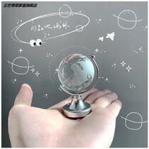 Mini globe ornament ins wind transparent crystal creative cute desktop desk decorated glass ball gift