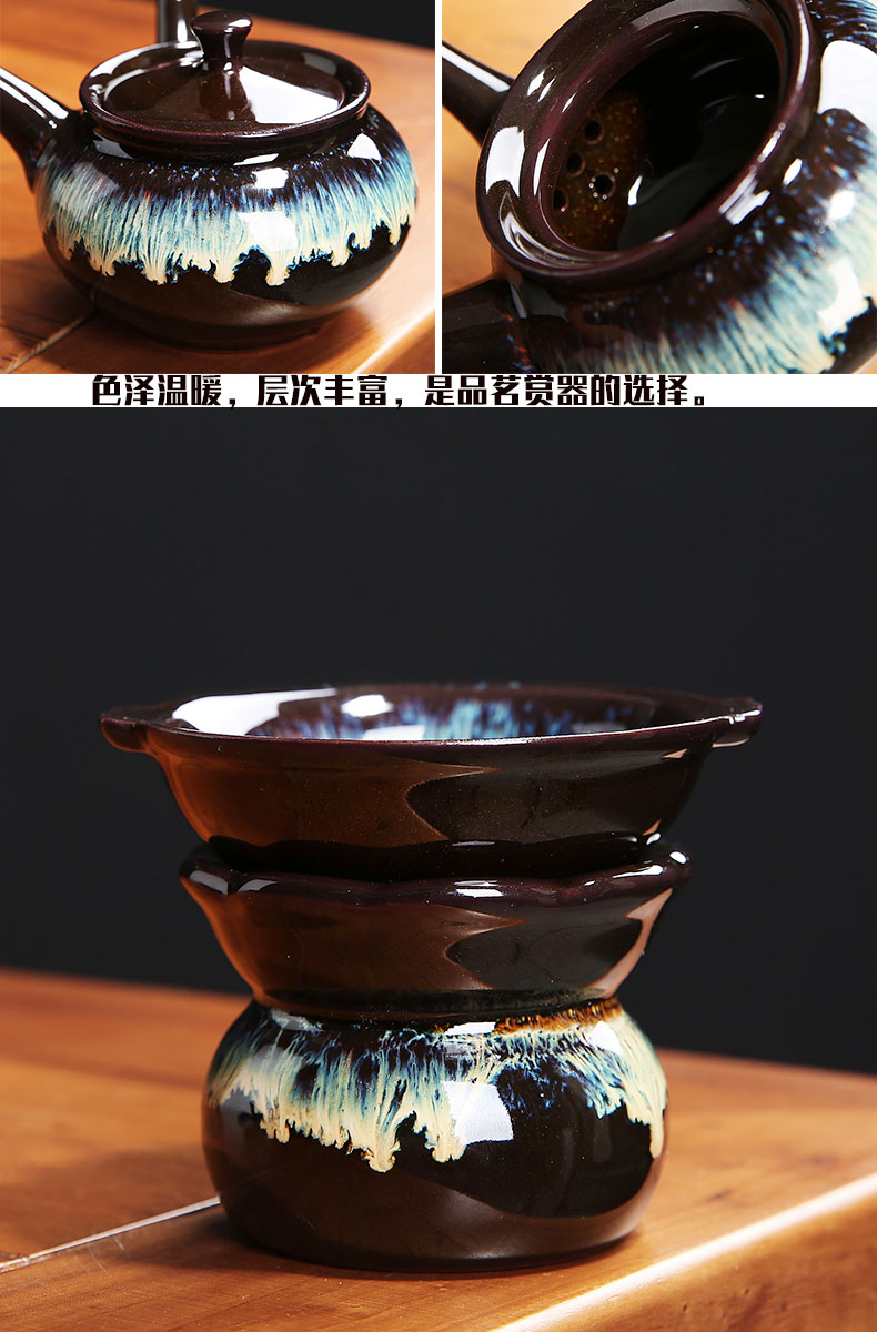 Travel tea set household contracted ceramic cups tea kungfu dry outside the mercifully machine suit portable BaoHu tea sets