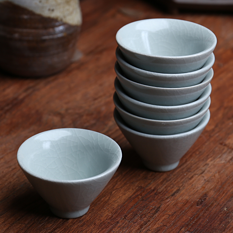 Your up tea set Your porcelain cups a piece of small sample tea cup kung fu tea master cup ceramic individual cup single CPU