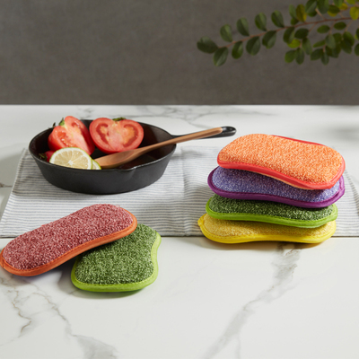 【抖音同款】5只装抗菌海绵洗碗擦