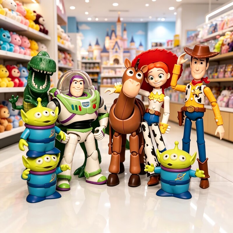 Toy Story Buzz Lightyear Toy Woody Doll Jessie Plush Talking Girlfriend Birthday Gift Halloween