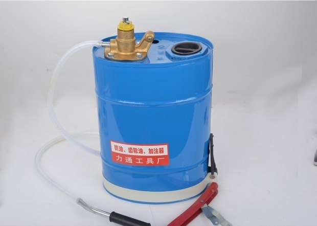 Máy rót dầu hộp số tay cầm với thiết bị tra dầu hộp số cộng với thiết bị bôi trơn và hướng dẫn sử dụng máy dầu