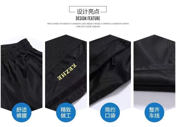 Mùa hè người đàn ông trung niên và người cha già mặc 5 quần short Thể thao 50 tuổi 60 trung niên 7 điểm 70 bảy điểm 30 quần lớn 40 quần short nam