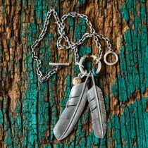 Japanese title (FATE CO) rare as gold and silver eagle ring feather suit