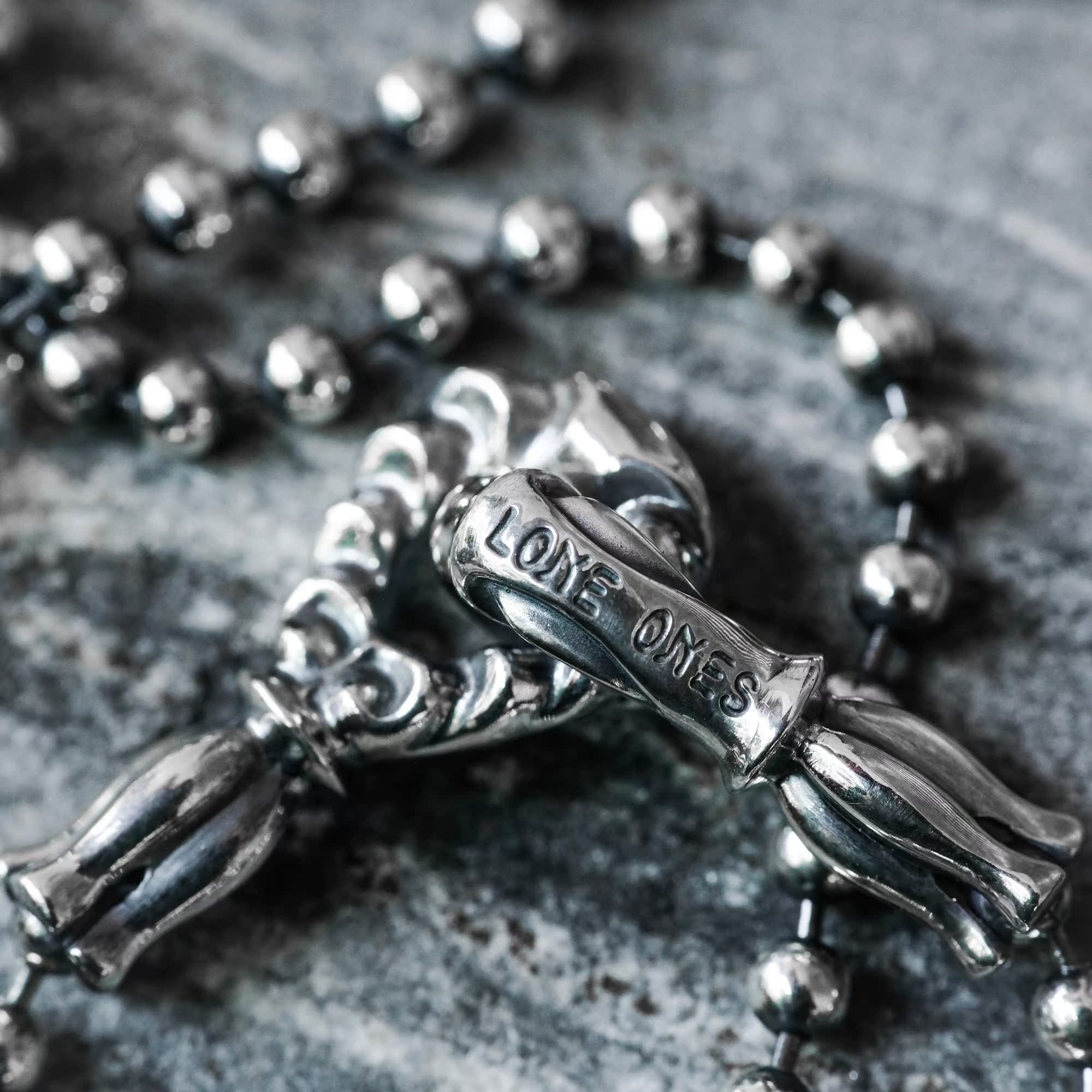 殿堂級銀器Lone Ones 925純銀MF Hook Ball Chain 兩種尺寸 殿堂級銀器Lone Ones 925純銀MF Hook Ball Chain 兩種尺寸