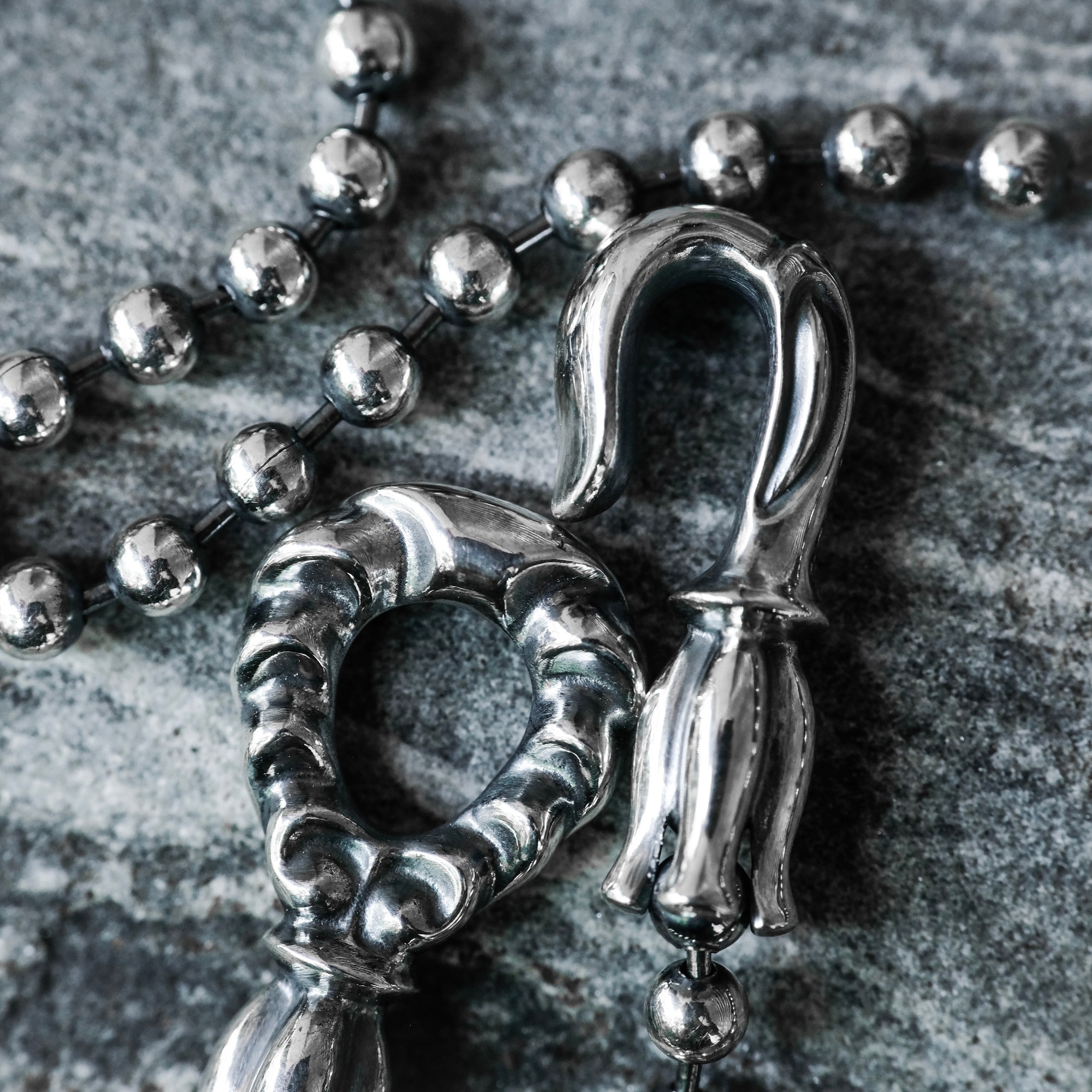 殿堂級銀器Lone Ones 925純銀MF Hook Ball Chain 兩種尺寸 殿堂級銀器Lone Ones 925純銀MF Hook Ball Chain 兩種尺寸