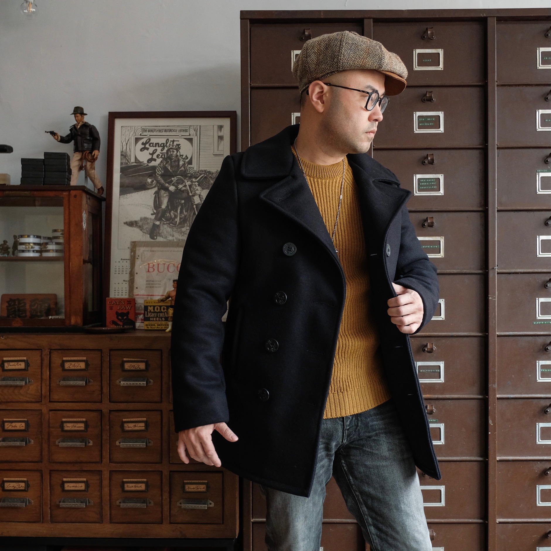 schott peacoat reddit