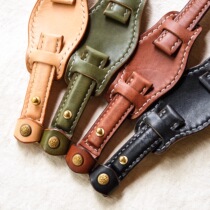 Forced lattice Small Things Japan Tenjin Works Heaven Wood Plant Tannic Leather Strap