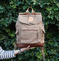 Wait for the crazy three-color spot to Nissan Mt hill craftsmans ingenious shoulder canvas bag