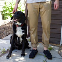 (Rogue Territory RGT)OFFICER TROUSERS Nissan 10oz Khaki Canvas Fabric