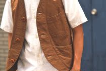 Brand New Spot Freewheelers Thoreau Vest Canvas Vest