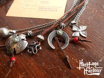 Finally replenishing Japanese craftsman grade North Works US Morgan coin Navajo Crescent Thunderbird necklace