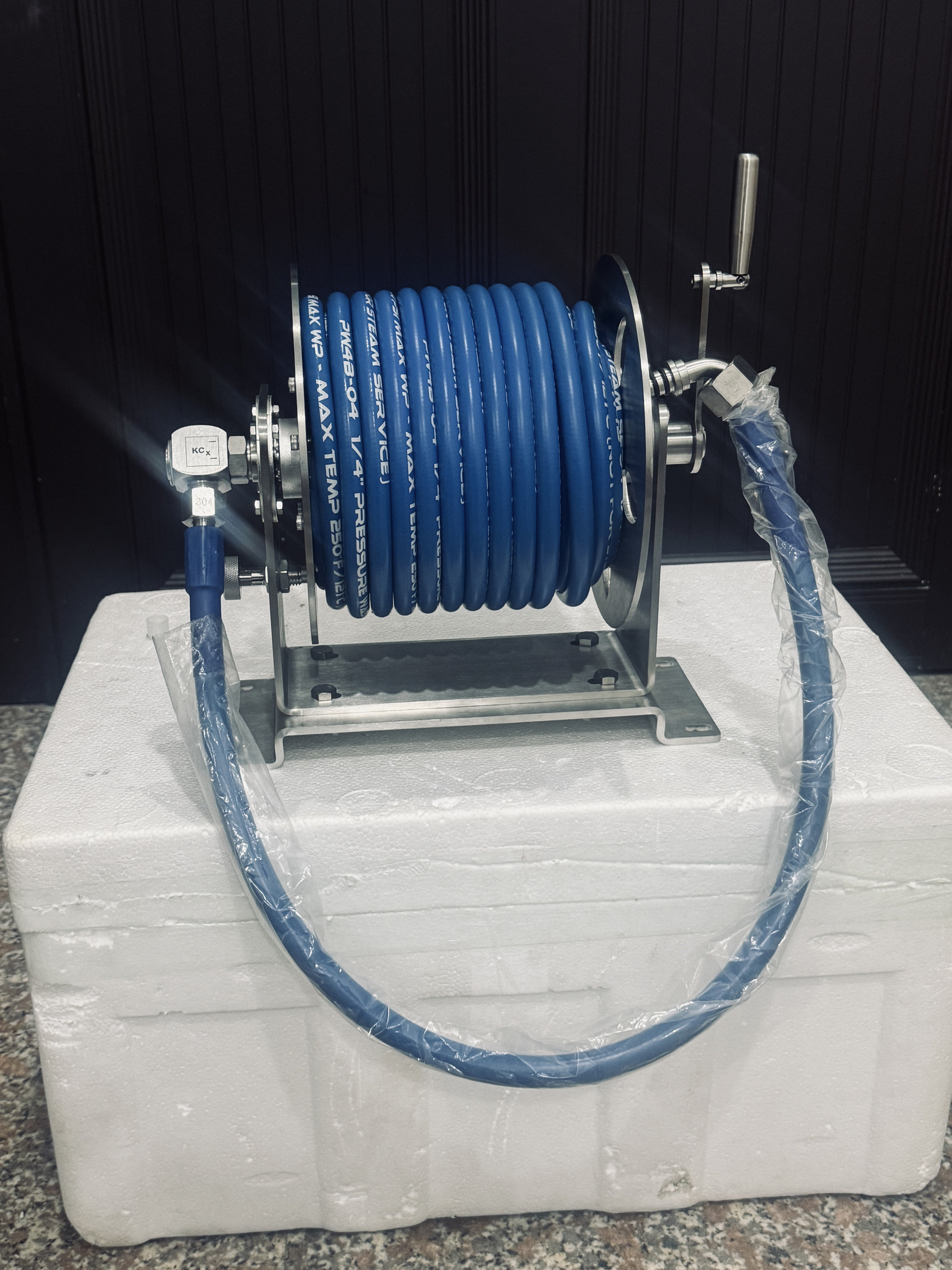 Автомобиль мыть шланг катушки 德国卡赫hd6-15-4 m洗车机不锈钢卷管器水鼓洗车设备汽美车库改造 Hd6/15/4