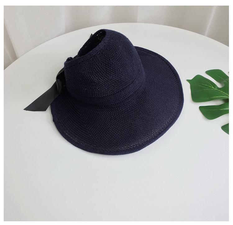 Korean breathable cool hat, sun protection hat, women's summer face shield, UV protection, foldable, versatile and casual hat for outings detail image 19