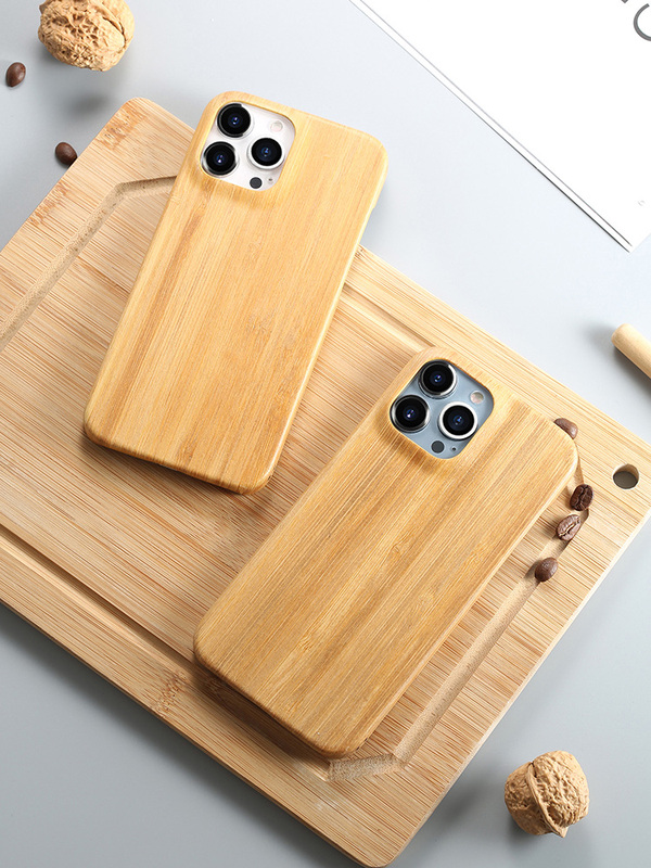 Suitable for iPhone Series Wooden Case 16/15/14/13Promax Mobile Phone Bamboo Case 12Mini Solid Wood Protection XS /Apple 11 Mobile Phone Case Wood Grain Anti-Fall 8Plus Ultra-Thin Men's and Women's Models