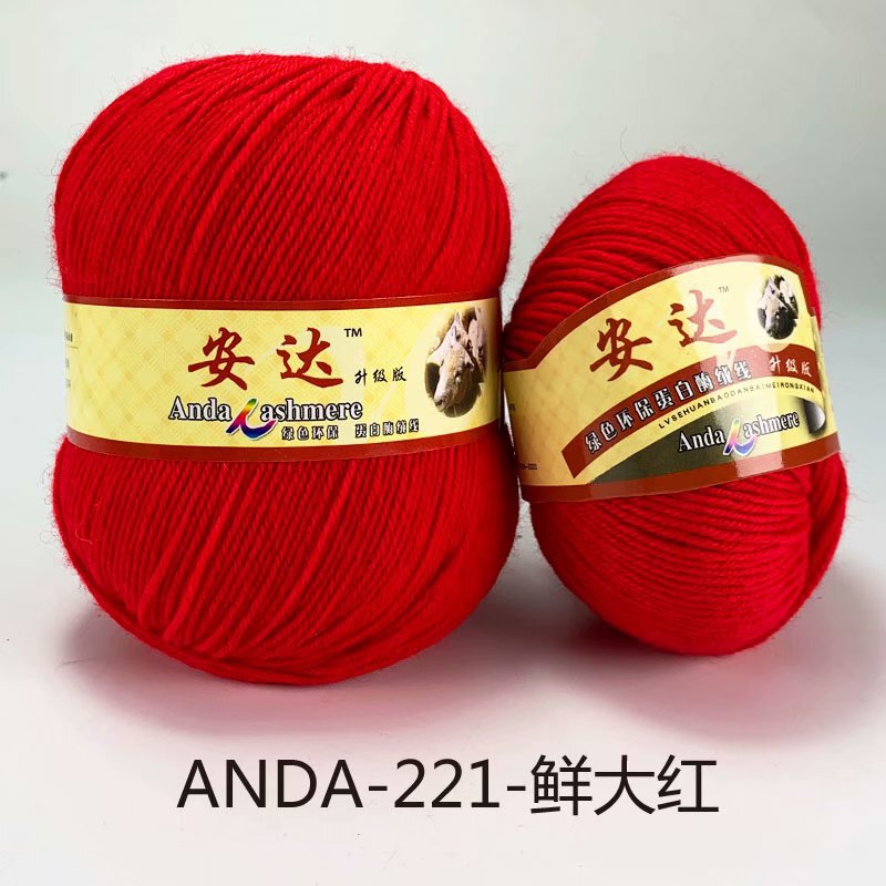 Big Red Yarn for Hand Knitting, Thick Yarn for Weddings, Celebrations, Housewarming, and Rituals, Red Headband, Red Thread