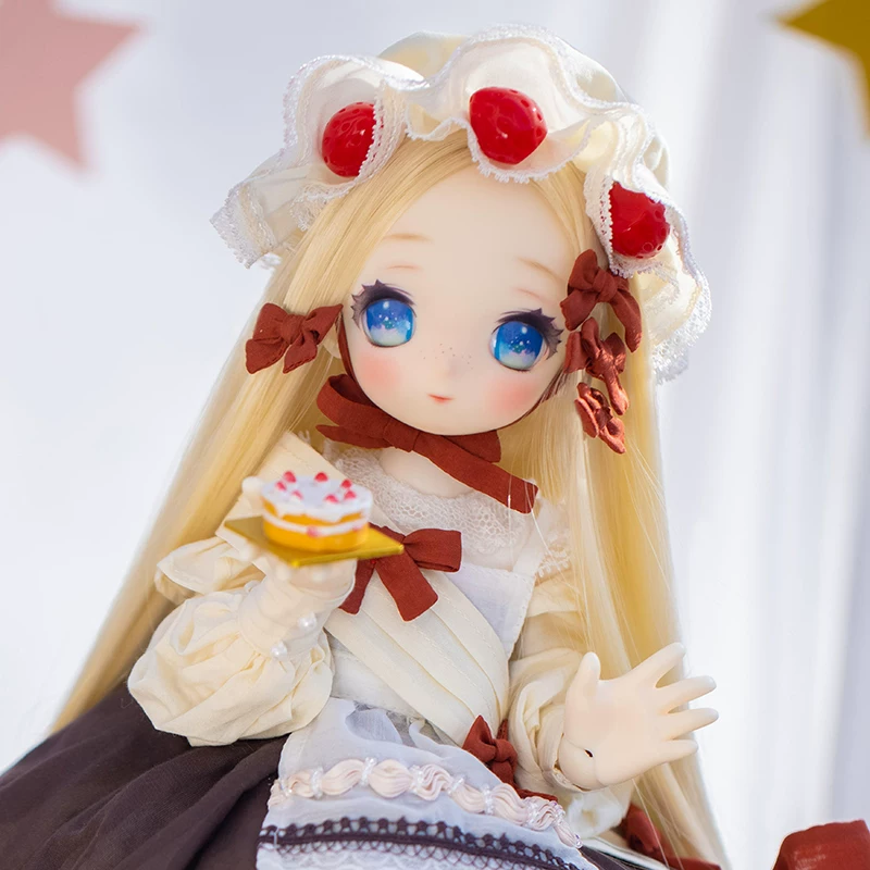 [Снят с производства Guancang] XAGADOLL клубничный хруст 4 точки любящее тело BJD кукла йоми сотрудничество полный набор