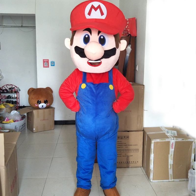 Đặc biệt cho thuê Trang phục Cosplay Super Mario Phim hoạt hình Búp bê Quần áo Búp bê Mario Trang phục Phim hoạt hình Người lớn - Cosplay