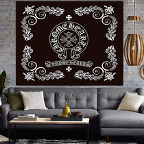 Chao brand hanging cloth croxheart background cloth photo room decorations ins Wind Net red bedroom decorative wall cloth tapestry