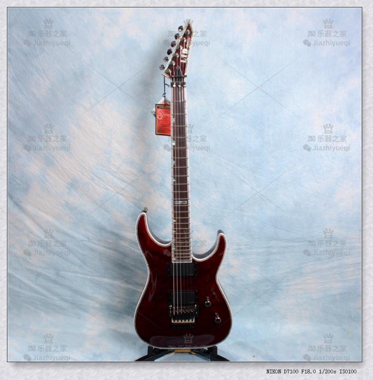 25% off list price LTD MH1000 ET electric guitar MH-1000 EVERTUNE EMG double shake